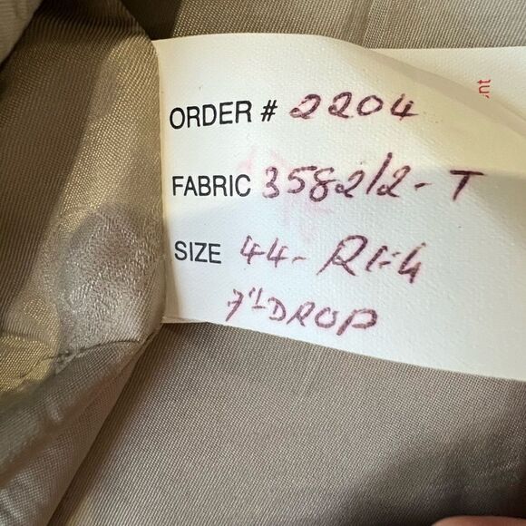 Grand Prix Wool Blazer 44R Plaid 100% Wool Men’s Show Coat Equestrian Jacket - Picture 6 of 6